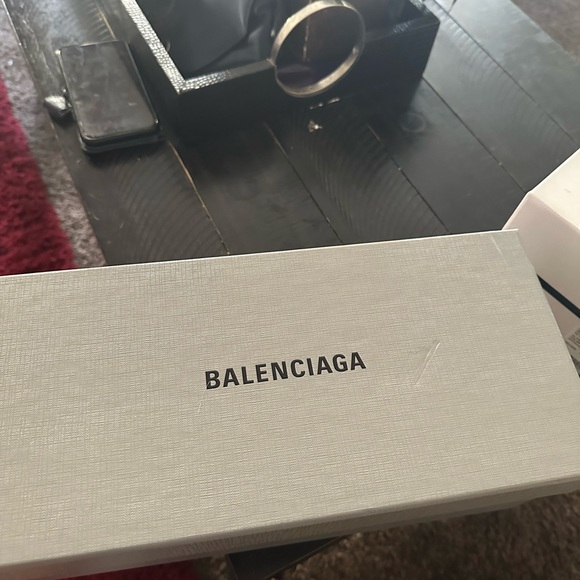 Balenciaga chunky sandal.  And Givenchy slides - Picture 3 of 8